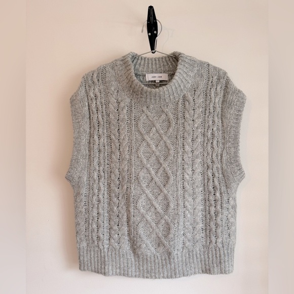 John + Jenn Sweaters - John & Jen oversized sleeveless sweater
